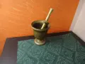 масивно бронзово хаванче с чукало, снимка 1