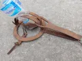 Стар кован вълчи капан, снимка 14