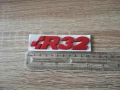 Volkswagen R32 червен надпис, снимка 5