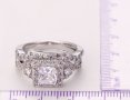 Комплект от 2 сребърни пръстени, снимка 1 - Пръстени - 41637385