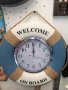 Продавам голям часовник пояс в синьо! , снимка 1 - Декорация за дома - 41466187