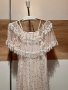 Бяла бутикова рокля , снимка 1 - Рокли - 41332751