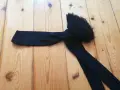 Zara корсет бюстие с шал чокър роза в черен цвят р-р М, снимка 5
