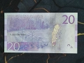 Банкнота - Швеция - 20 крони UNC | 2015г., снимка 2