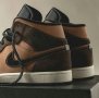 Nike Jordan 1 mid Mocha Coco Chocolate Размер 42 Номер Нови Оригинални Обувки Кецове Маратонки, снимка 3