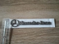 сребрист надпис Mercedes-Benz малък размер, снимка 5