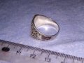 ВЕЛИКОЛЕПЕН МАСИВЕН СРЕБЪРЕН ХУДОЖЕСТВЕНО ОРНАМЕНТИРАН АРТ ПРЪСТЕН ВИСОКА ПРОБА СРЕБРО с НИЕЛО 38740, снимка 12