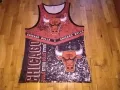 Потник тип баскетболен на Чикаго Булс фенски размер М, снимка 1