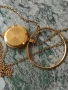 Чайка.Позлатен медальон.Механичен., снимка 4