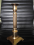 свещник месингов 25 см, снимка 2