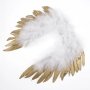 Ангелски крила за фотосесия на бебе със златисто , снимка 3