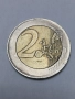 монета /куриоз/ 2 евро Испания 2001 г., снимка 3