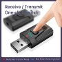 Мини bluetooth адаптер, за кола, BT 5.0, 3,5, USB, стерео AUX, за автомобили, за компютър, телевизор, снимка 6