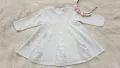 Детска бяла рокля H&M 9-12 месеца, снимка 11