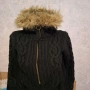 Черна Жилетка с пух, снимка 3