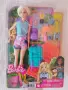 Кукла Barbie фризьорски салон, приказна коса, на къмпинг и Голям гардероб , снимка 8