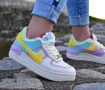 Дамски кецове Nike Air Force цветни, снимка 1