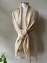 Бежов шал от 100 % вискоза, снимка 3