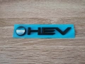 черна емблема Toyota HEV, снимка 1