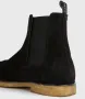 Кожени мъжки боти тип челси AllSaints Rhett Suede Boot Черни Размер 41, снимка 7