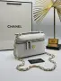 Chanel Елегантна Дамска Чанта С Верижка И Златисти Детайли Различни Цветове Код SEM-805, снимка 12