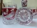 Пълен сервиз за уиски, оловен кристал , снимка 2