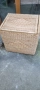 Голям стар плетен кош, снимка 1