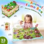 Нова Montessori дървена играчка за финa моторика и ранно развитие дете, снимка 2