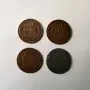 Лот от четри по 1цент USA, снимка 2