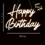 Неонов светещ надпис Happy Birthday, снимка 2