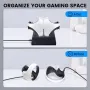 Зареждаща докинг станция за PS VR2 контролер,Sense контролер с LED светлина, снимка 4