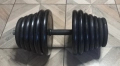 Дъмбели гумирани + гумена стелка, снимка 2