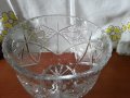 Голяма кристална купа фруктиера , снимка 6