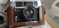 Стар механичен съветски фотоапарат Фед 4 с кожен калъф, снимка 2