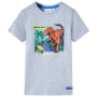 Детска тениска, сива, 92（SKU:12244, снимка 1 - Детски тениски и потници - 44802644