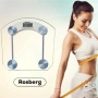 Кантар за тегло дигитален Rosberg, батерия, LCDекран, 180кг, 2 ГОДИНИ ГАРАНЦИЯ, снимка 1