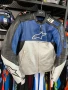 Кожено мото яке за мотор ALPINESTARS SX-1,48 S/M,всички протектори, снимка 2