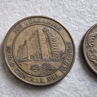 Монети . Парагвай.  1 , 50 , 100 ,500  гуарани. 4 бройки, снимка 2 - Нумизматика и бонистика - 42618001