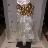 продавам стара порцеланова кукла 30 см на поствка, снимка 5 - Колекции - 40187874