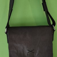 STRELLSON - Мъжкa чантa за през рамо - естествена кожа, снимка 10 - Чанти - 42115160