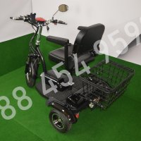 Електрическа триколка EGV A8 750 W – директен внос, снимка 3 - Инвалидни колички - 35567835