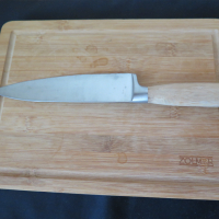 Дъска за рязане,нож,бамбук, снимка 3 - Аксесоари за кухня - 44667116
