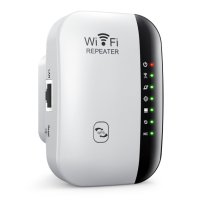 WiFi усилвател за рутер 300 Mbps разширяване на обхвата Безжичен репитер за усилване на сигнала , снимка 7 - Ресийвъри, усилватели, смесителни пултове - 44496527
