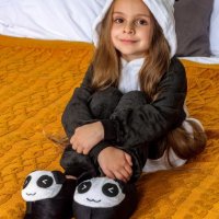 Детска пухкава пижама, Костюми тип onesie и kigurumi ПАНДА, снимка 4 - Детски пижами - 38375322