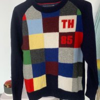 Пуловер на Tommy Hilfiger от вълна подходящ за S-M, снимка 8 - Блузи с дълъг ръкав и пуловери - 44407372