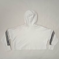 Adidas Originals Cropped Hoodie оригинално горнище S Адидас памук, снимка 5 - Спортни екипи - 39624789