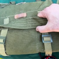 Продавам  войнишка брезентова чанта (русия), снимка 10 - Екипировка - 33997201