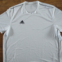 Adidas Core 18 Tee M - страхотна мъжка тениска 2ХЛ КАТО НОВА, снимка 5 - Тениски - 36288308