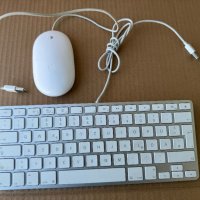 Оригинална Клавиатура Apple iMac Keyboard (A1242), USB + Apple Mouse (A1152), снимка 1 - Други - 44482907