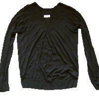ATMOSPHER - много фин черен пуловер, снимка 2 - Блузи с дълъг ръкав и пуловери - 33885966